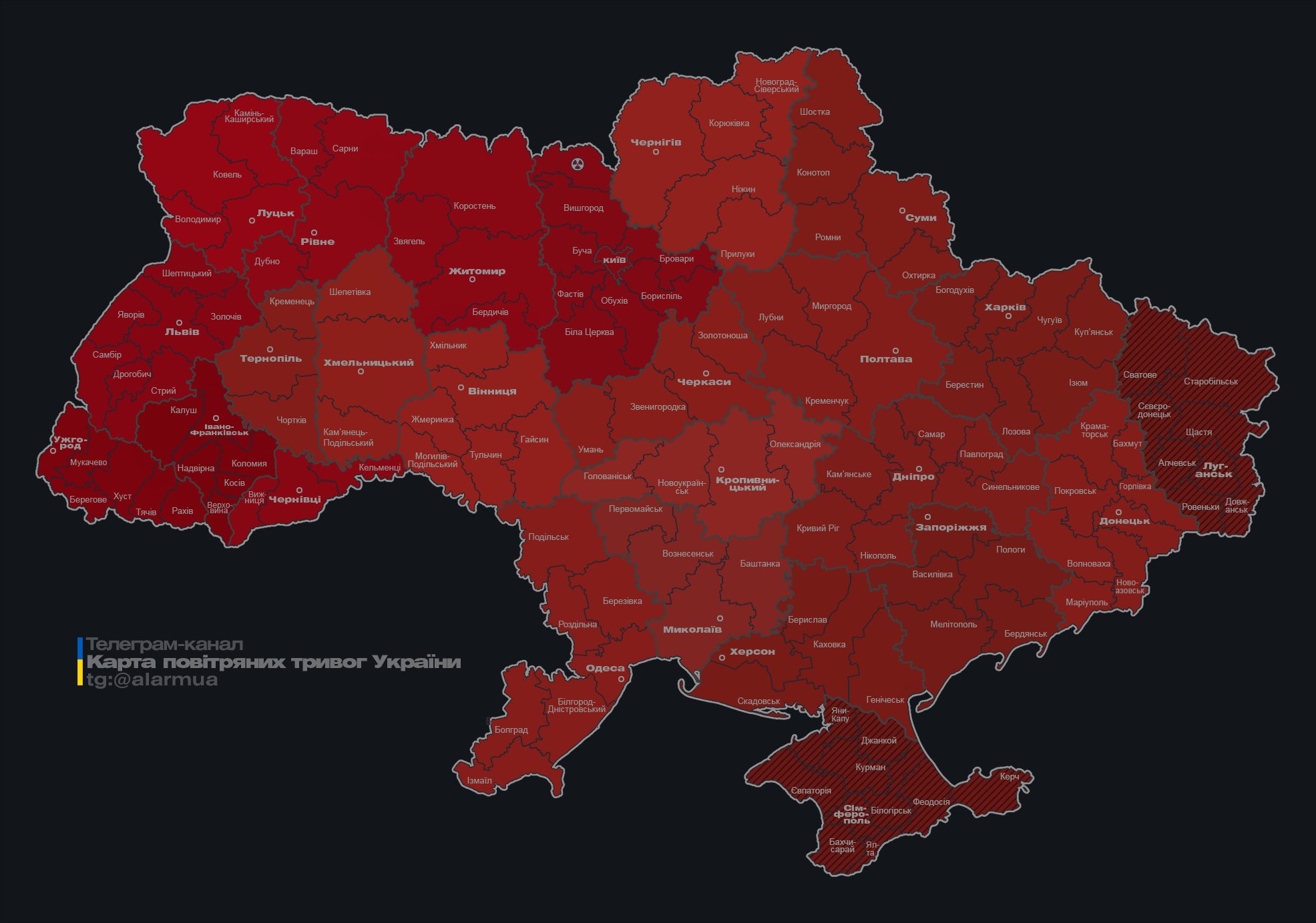 По всій Україні оголошено повітряну тривогу через зліт МіГ-31